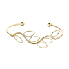 Rain Jewelry Collection Gold Leaf Wire Cuff Bracelet_