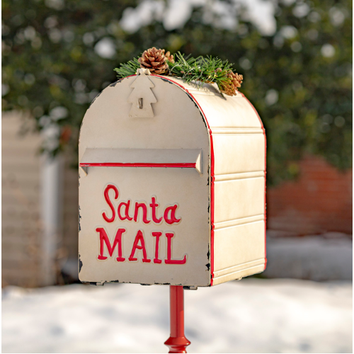  Zaer Ltd. International Santa's Mail Christmas Mailbox 