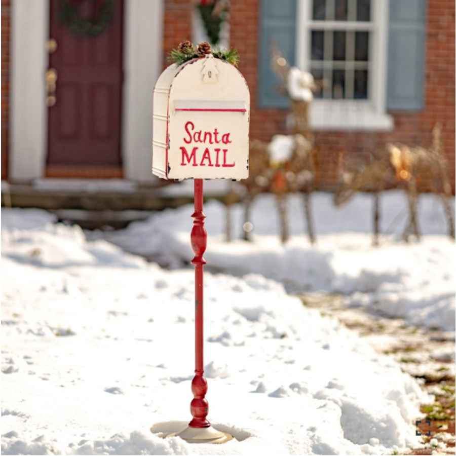 Santa's Mail Christmas Mailbox