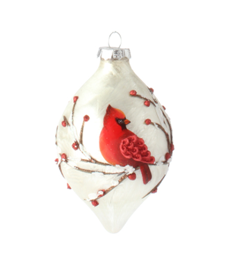 Cardinal Ornament Drop