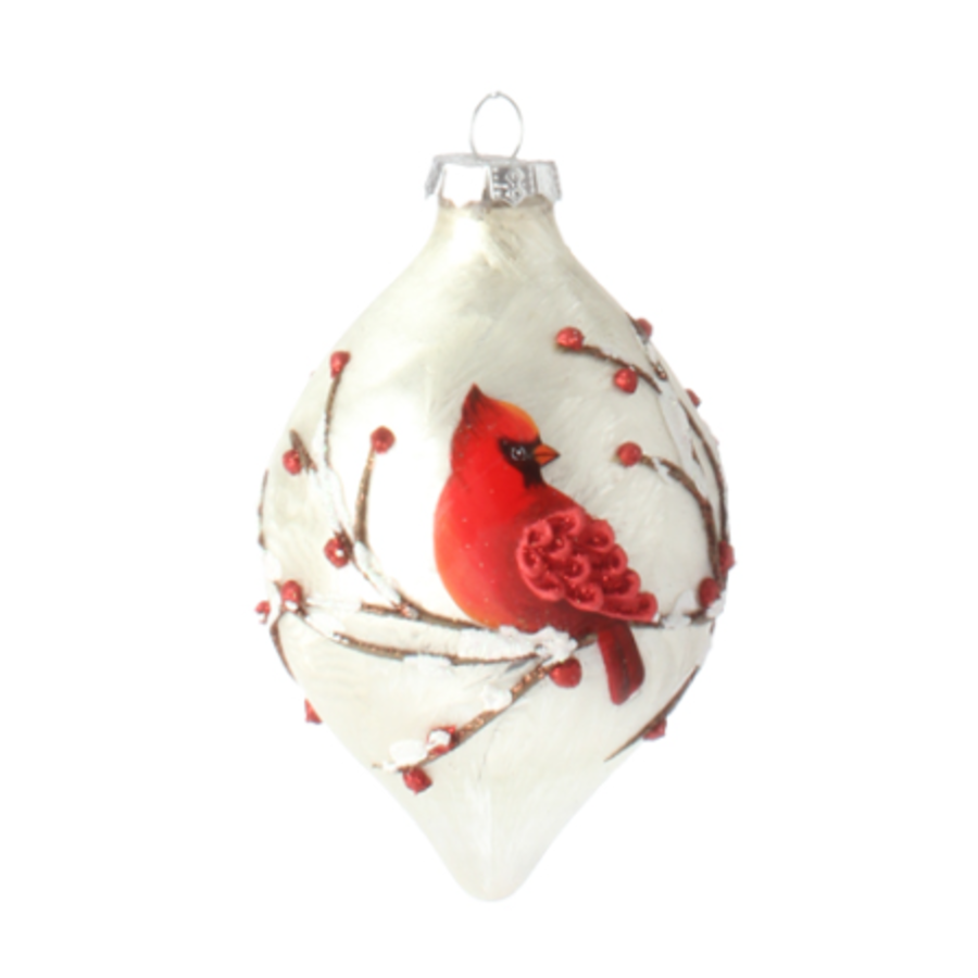 Cardinal Ornament Drop