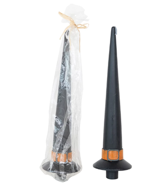 Creative Co-Op 10" Witch Hat Taper Candle