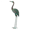 Patina Solar Crane Decor - Up