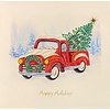 Quilling Cards Christmas Truck Quilled Card