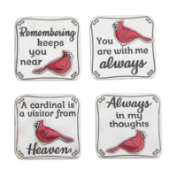 Cardinal is a Visitor from Heaven Charm