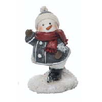 Snowman Figures in Hats