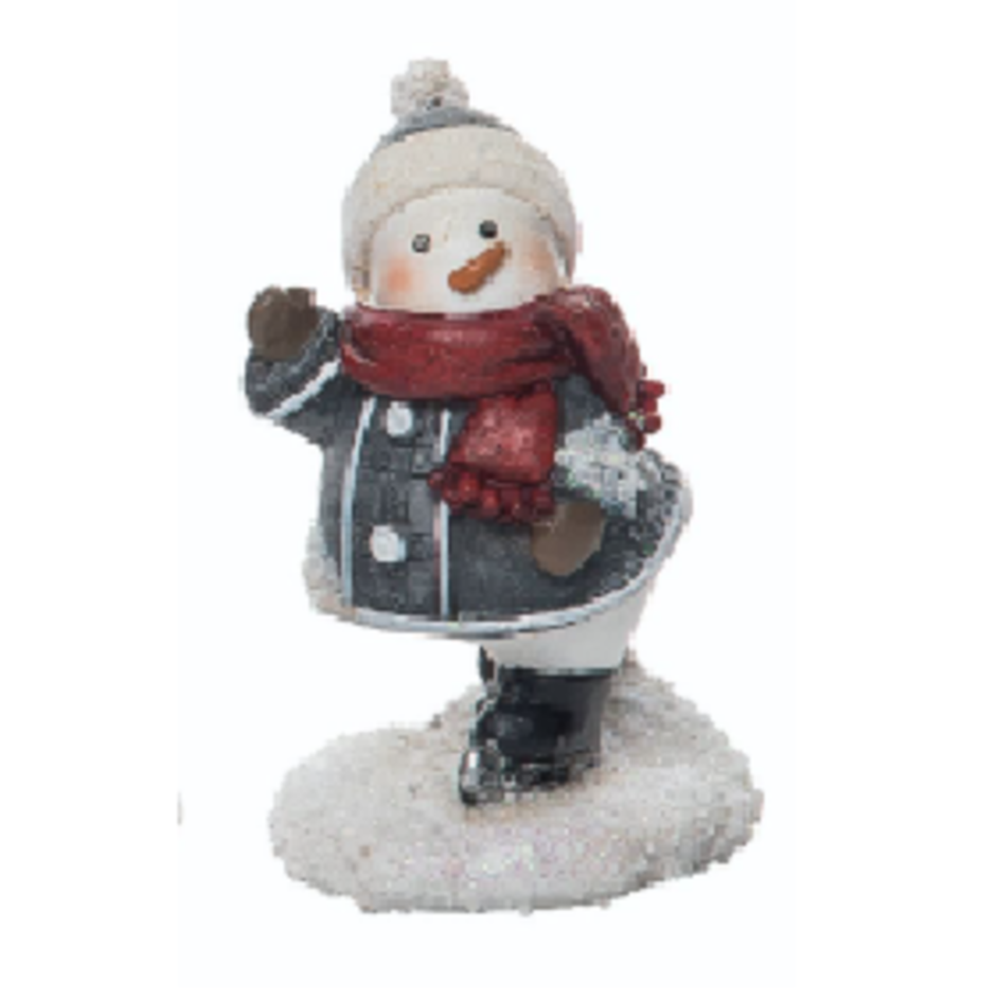 Snowman Figures in Hats