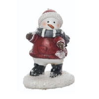 Snowman Figures in Hats