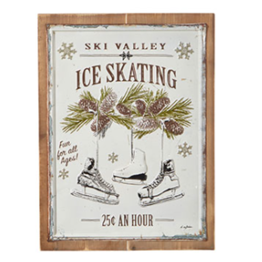 Ski Valley Wall Art 20.25"