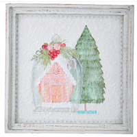 Peppermint Parlor Wall Art 14"