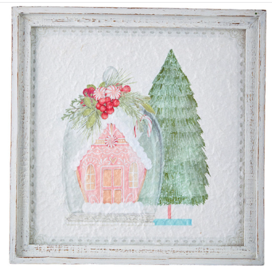 Peppermint Parlor Wall Art 14"