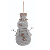 Metal Snowman Ornament