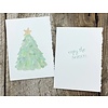 El's Cards Sea Glass Tree Holiday Card El's Cards Sea Glass Tree Holiday Card