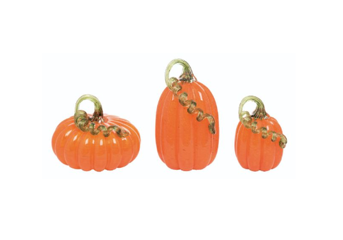 Glass Pumpkin Traditional   Glass Pumpkin Traditional