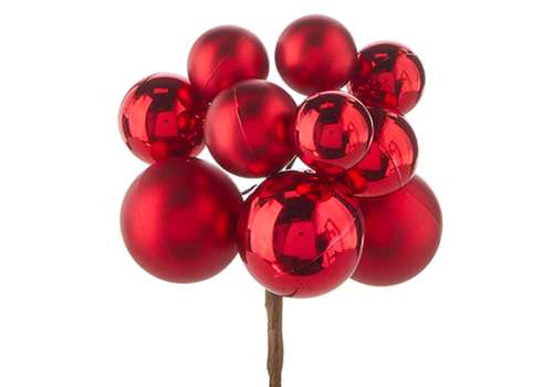  Red Ball 12" Cluster Pick 
