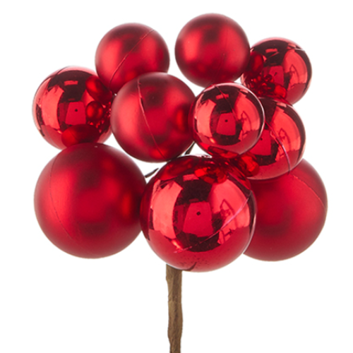 Red Ball 12" Cluster Pick 