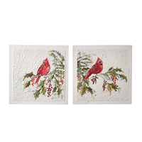 Cardinal Holly 12" Block