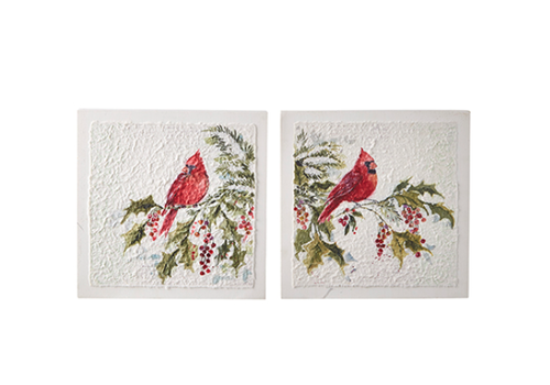  Cardinal Holly 12" Block 