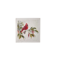 Cardinal Holly 12" Block