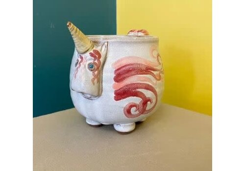 Mudworks Pottery Ruby the Unicorn Mug   Mudworks Pottery Ruby the Unicorn Mug