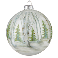 Birch Forest Ball Ornament