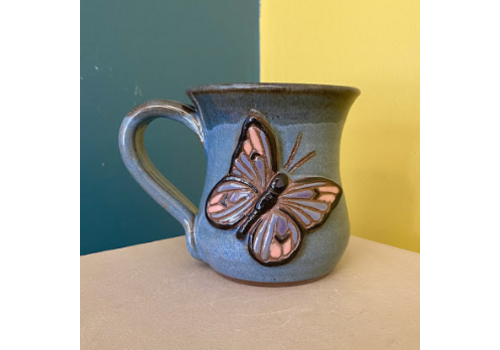  Mudworks Pottery Butterfly Mug 