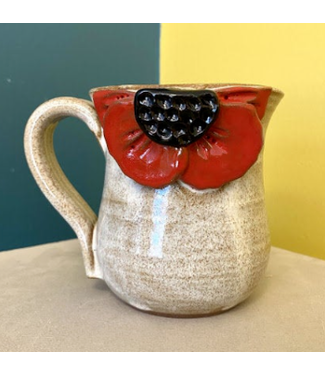 Mudworks Pottery Poppy Mug