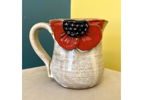 Mudworks Pottery Poppy Mug   Mudworks Pottery Poppy Mug