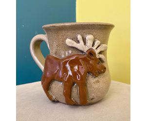 Mudworks Pottery Moose Mug