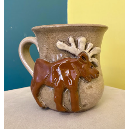  Mudworks Pottery Moose Mug 