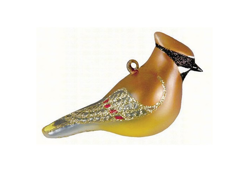 Cedar Waxwing Ornament 