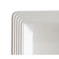 Melamine Sect Server Pinstripes
