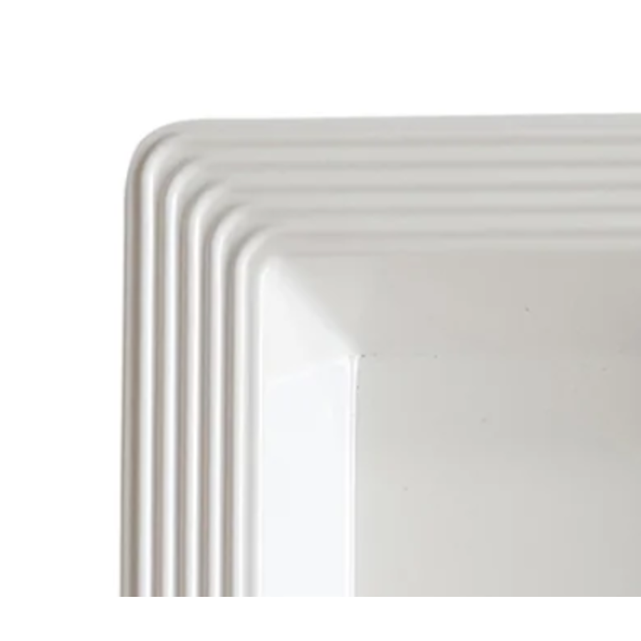 Melamine Sect Server Pinstripes