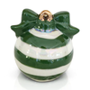 Nora Fleming Deck the Halls Mini Green & White