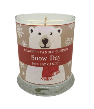 Seawicks Snow Day Soy Candle 9 oz Jar