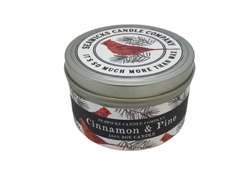  Seawicks Cinnamon & Pine Soy Candle 
