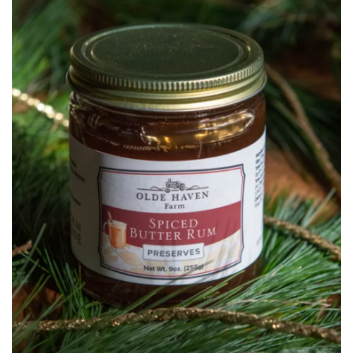 Olde Haven Farm Spiced Butter Rum Preserves 