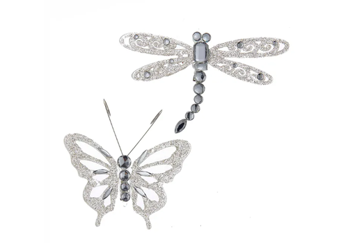  Kurt Adler Silver Ornament 