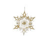 Kurt Adler Glitter Snowflake Orn
