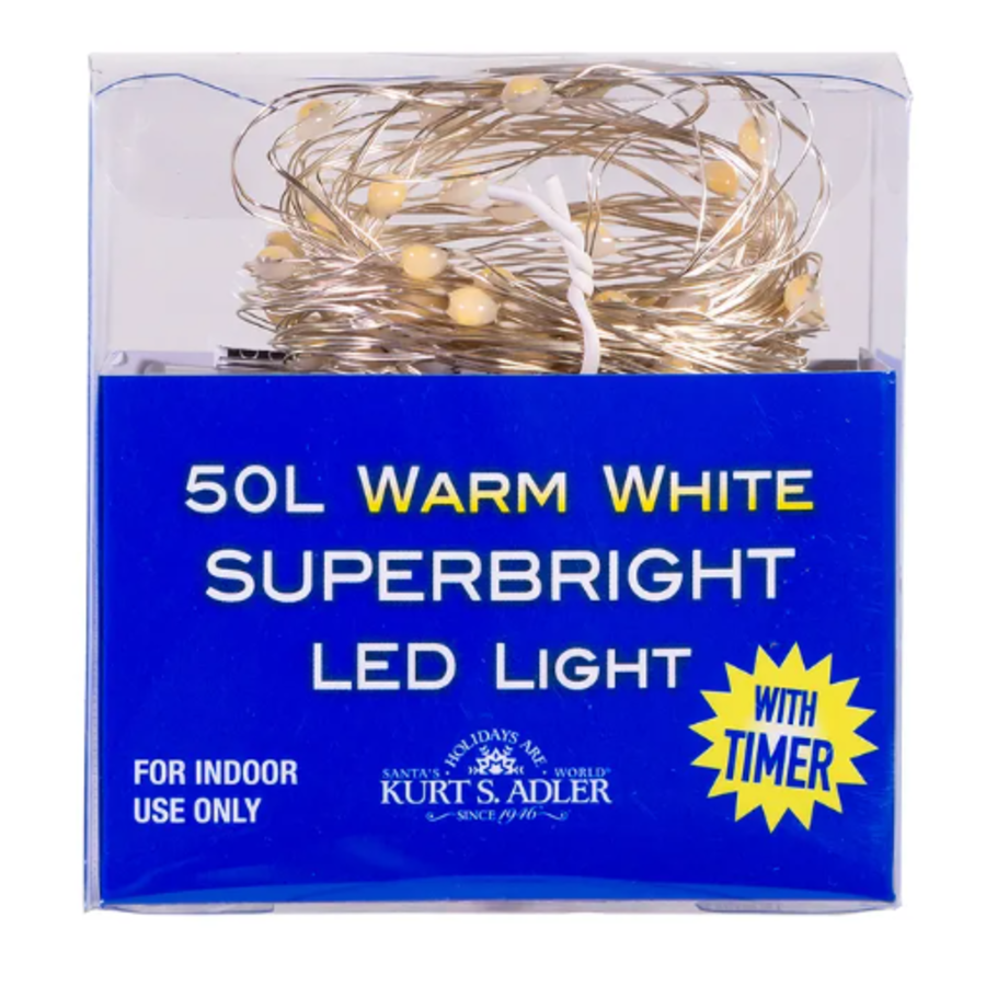 50 Light Warm White Lights