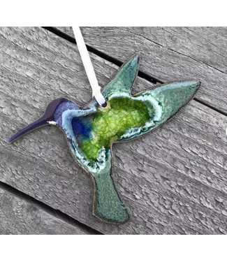 Dock 6 Pottery Pottery Hummingbird Ornament