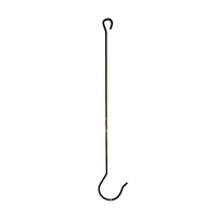 15" Smoked Steel Hook