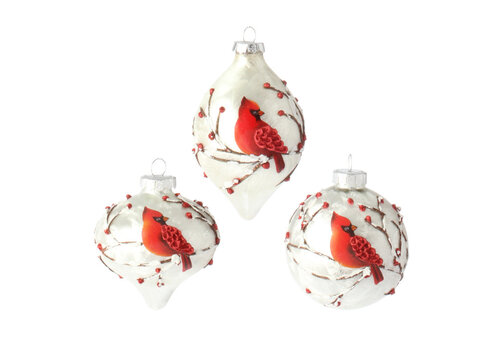  Cardinal Ornament Ball 