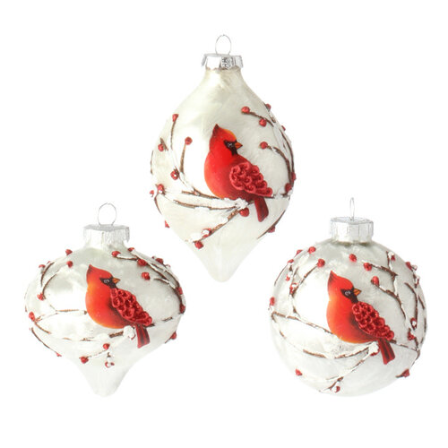  Cardinal Ornament Ball 