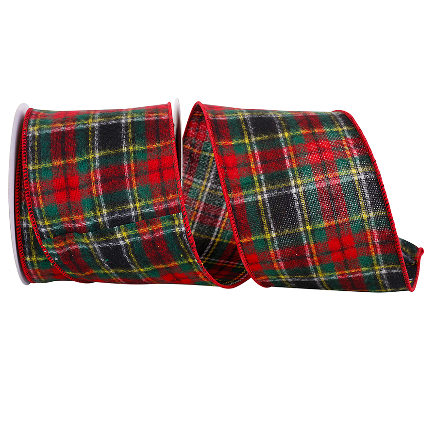 Flannel Traditional Plaid Ribbon