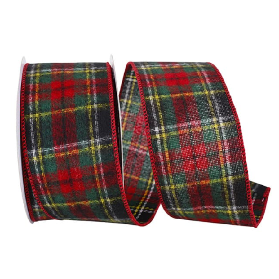 Flannel Traditional Plaid Ribbon