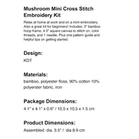 Cross Stitch Embroidery Kit