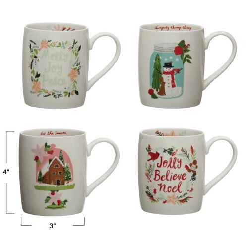  Creative Co-Op Stoneware Mug 