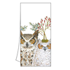 Paper Products Design Holiday Hoot Kitchen Towel