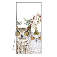 Holiday Hoot Kitchen Towel